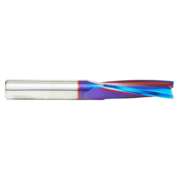1/2" Dia x 1-5/8" Solid Carbide Spektra Extreme Tool Life Coated Spiral Finisher Router Bit, 1/2" Shank Up-Cut Alt 2 - Image