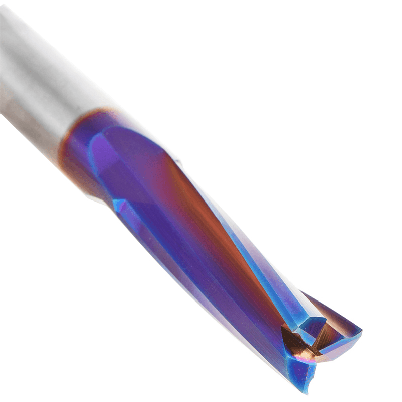 1/2" Dia x 1-5/8" Solid Carbide Spektra Extreme Tool Life Coated Spiral Finisher Router Bit, 1/2" Shank Up-Cut Alt 5 - Image