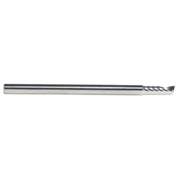 4mm Dia x 12mm Metric Solid Carbide CNC Spiral 'O' Single Flute, Plastic Cutting, 4mm Shank, 64mm Long Up-Cut Router Bit Alt 3 - Image
