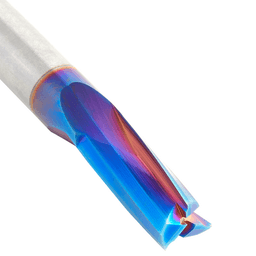 1/2" Dia x 1-1/8" Solid Carbide Spektra Extreme Tool Life Coated Spiral Finisher Router Bit, 1/2" Shank Up-Cut Alt 5 - Image