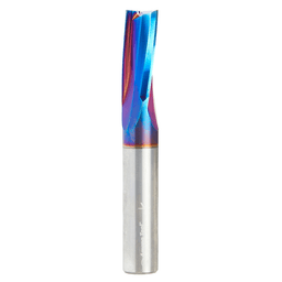 1/2" Dia x 1-1/8" Solid Carbide Spektra Extreme Tool Life Coated Spiral Finisher Router Bit, 1/2" Shank Up-Cut Main - Image