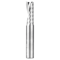 1/2" Dia x 1-3/8" Solid Carbide CNC Spiral 'O' Single Flute, Aluminum Cutting, 1/2" Shank, 3-1/2" Long Up-Cut Router Bit Main - Image