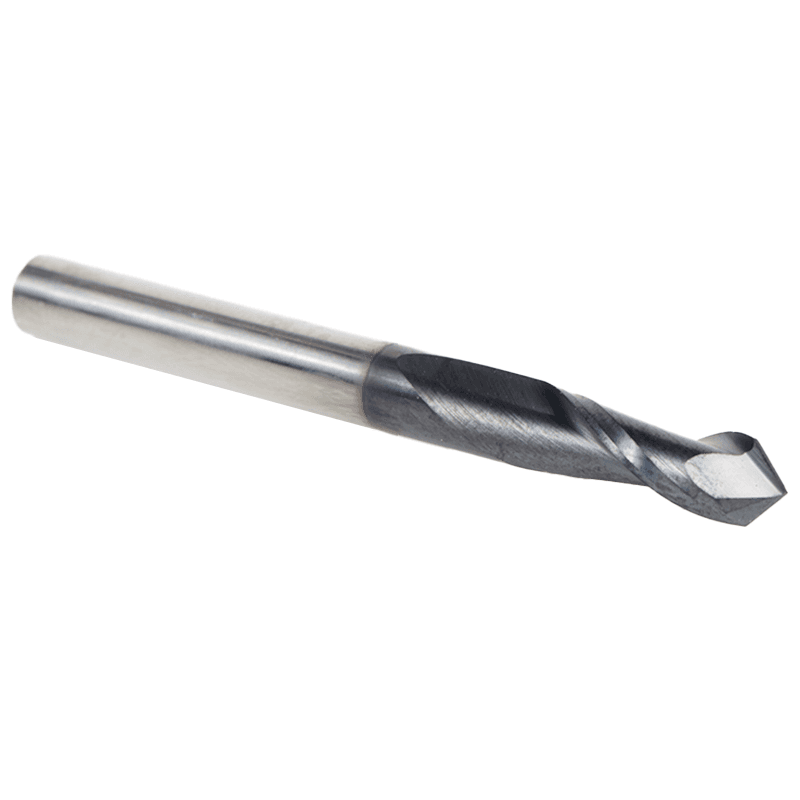3/16" x 2" High Performance CNC 'V' Up-Cut Spiral Drill Router Bit/End Mill, 2-Flute, 3/16" Shank - Alt Image 2