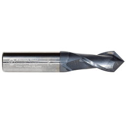 5/8" x 3-1/2" High Performance CNC 'V' Up-Cut Spiral Drill Router Bit/End Mill, 2-Flute, 5/8" Shank - Alt Image 1