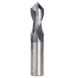 3/4" x 4" High Performance CNC 'V' Up-Cut Spiral Drill Router Bit/End Mill, 2-Flute, 3/4" Shank - Main Image