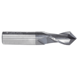 3/4" x 4" High Performance CNC 'V' Up-Cut Spiral Drill Router Bit/End Mill, 2-Flute, 3/4" Shank - Alt Image 1