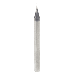 51661 0.015" AlTiN Coated CNC Steel Square Mini End Mill Bit, 2-Flute Alt 1 - Image