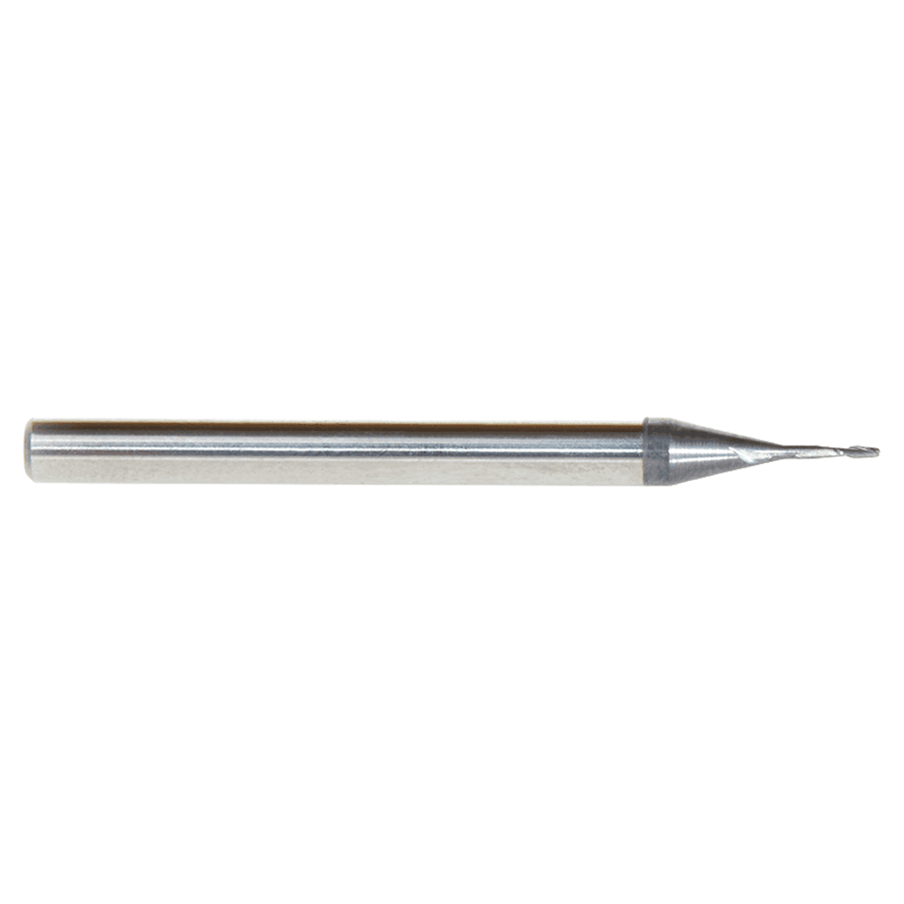0.025" AlTiN Coated CNC Steel Square Mini End Mill Bit, 2-Flute Alt 2 - Image