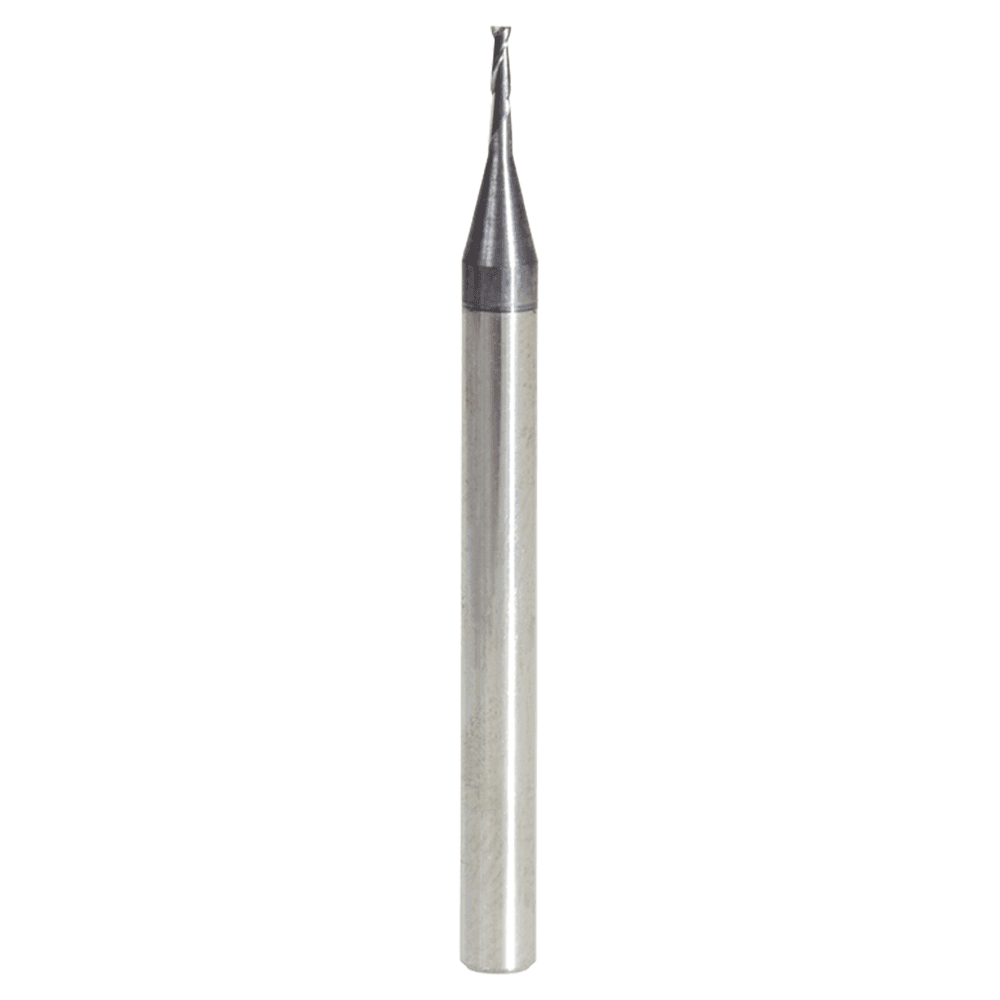 0.035" AlTiN Coated CNC Steel Square Mini End Mill Bit, 2-Flute Main - Image
