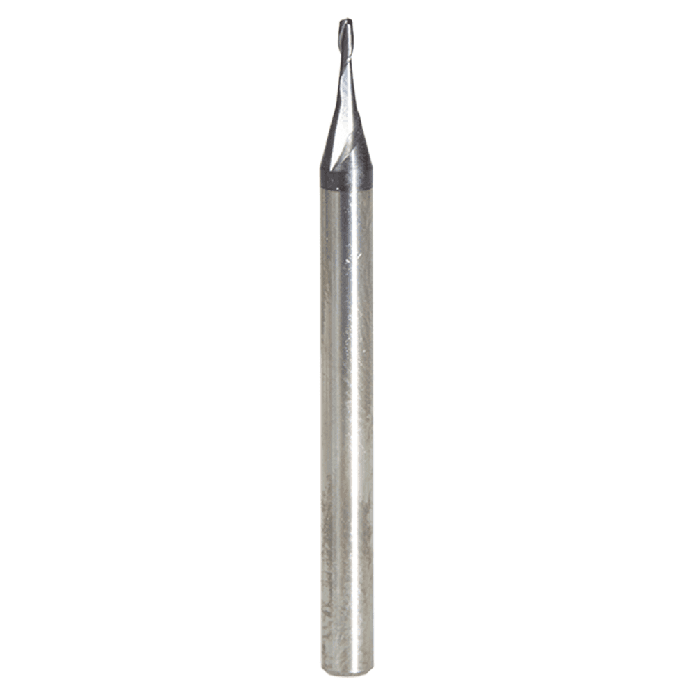 0.040" AlTiN Coated CNC Steel Square Mini End Mill Bit, 2-Flute Main - Image
