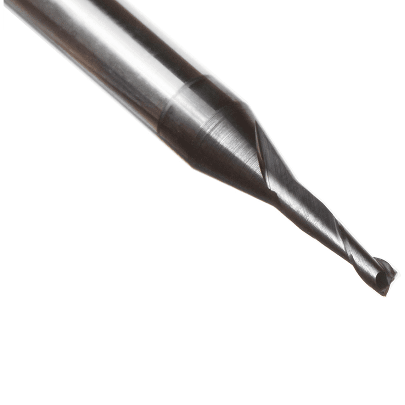 0.045" AlTiN Coated CNC Steel Square Mini End Mill Bit, 2-Flute Alt 3 - Image