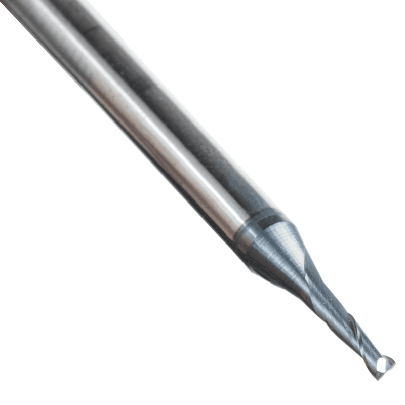 0.050" AlTiN Coated CNC Steel Square Mini End Mill Bit, 2-Flute Alt 4 - Image