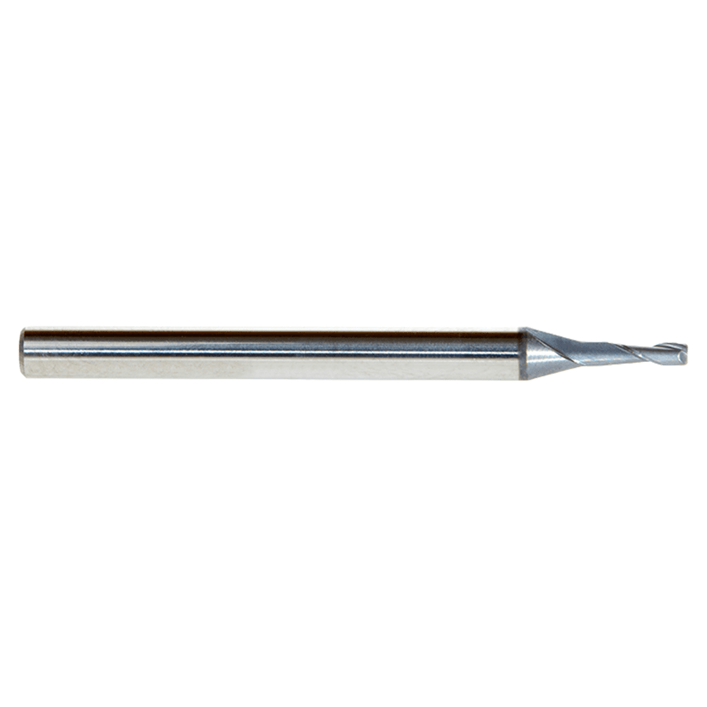 0.055" AlTiN Coated CNC Steel Square Mini End Mill Bit, 2-Flute Alt 2 - Image