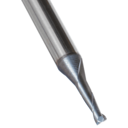 0.055" AlTiN Coated CNC Steel Square Mini End Mill Bit, 2-Flute Alt 3 - Image