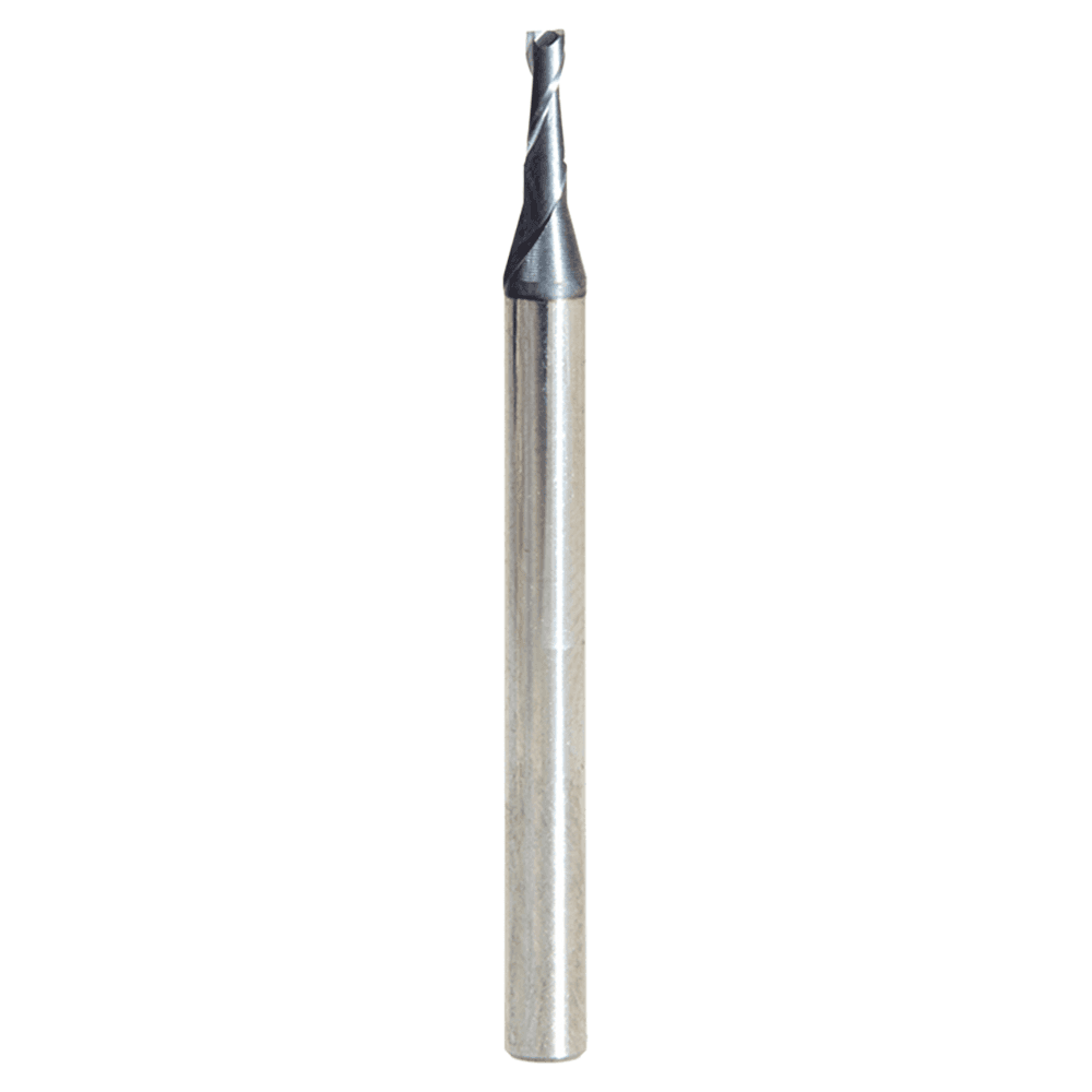 0.060" AlTiN Coated CNC Steel Square Mini End Mill Bit, 2-Flute Main - Image