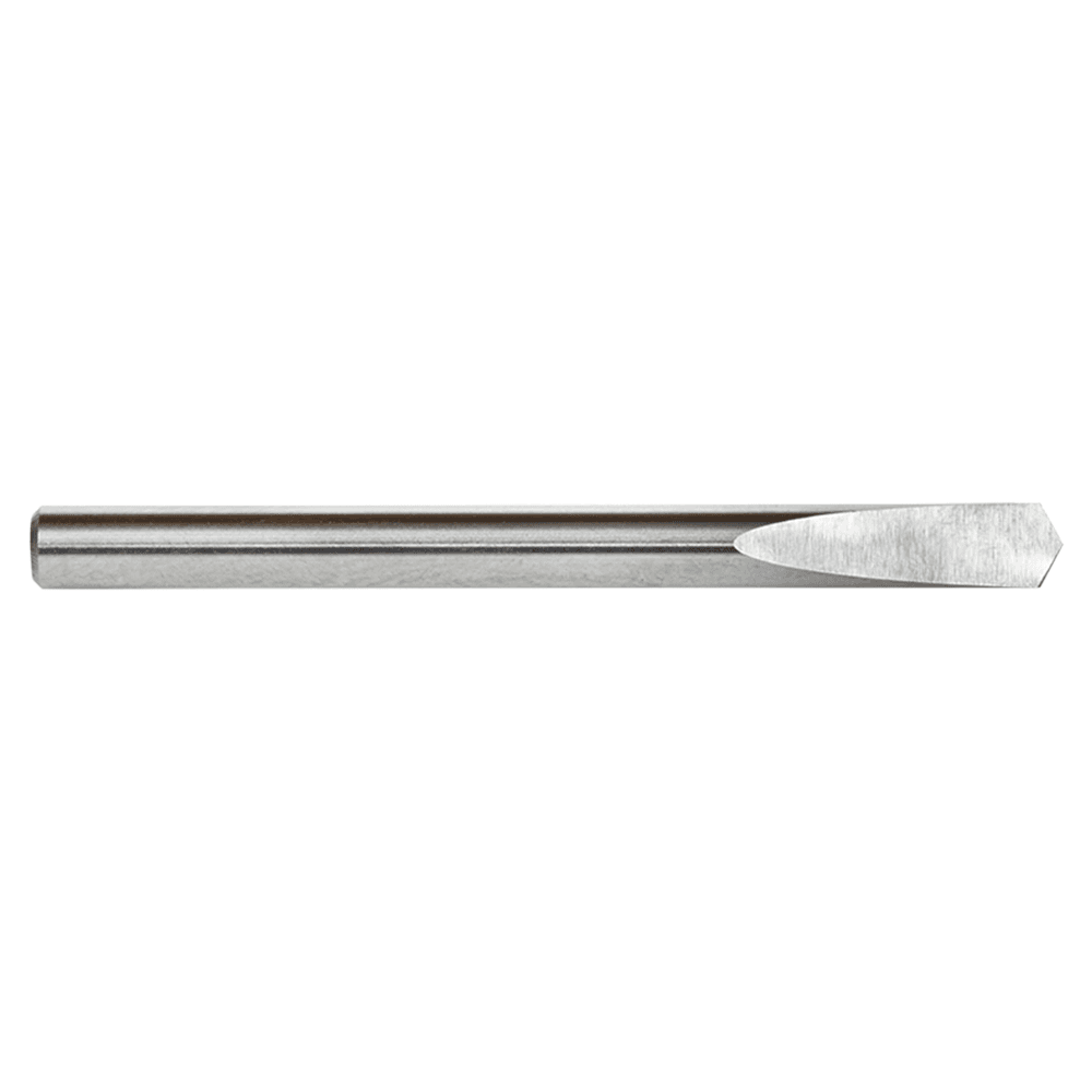 1/8" Dia x 7/16" CNC Solid Carbide 118° Point Spade Drill Router Bit, 1/8" Shank Alt 2 - Image
