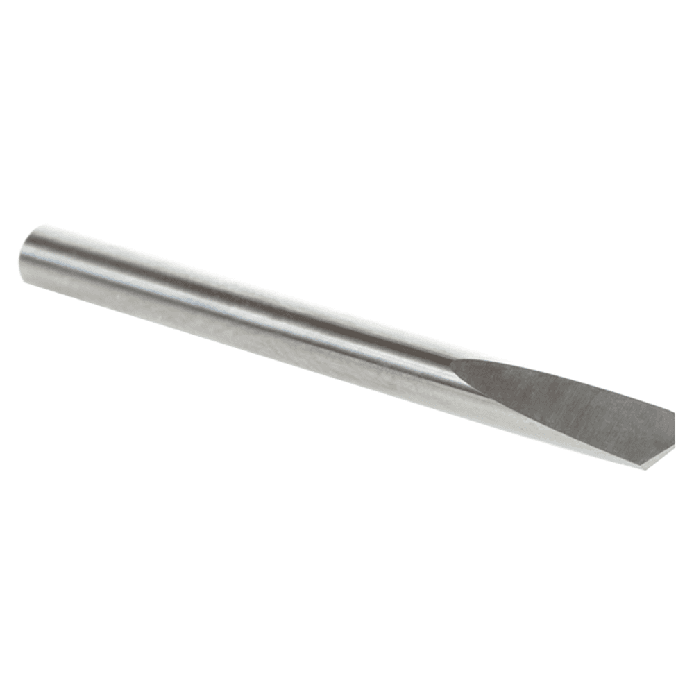 1/8" Dia x 7/16" CNC Solid Carbide 118° Point Spade Drill Router Bit, 1/8" Shank Alt 4 - Image