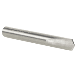 1/4" Dia x 11/16" CNC Solid Carbide 118° Point Spade Drill Router Bit, 1/4" Shank Alt 3 - Image