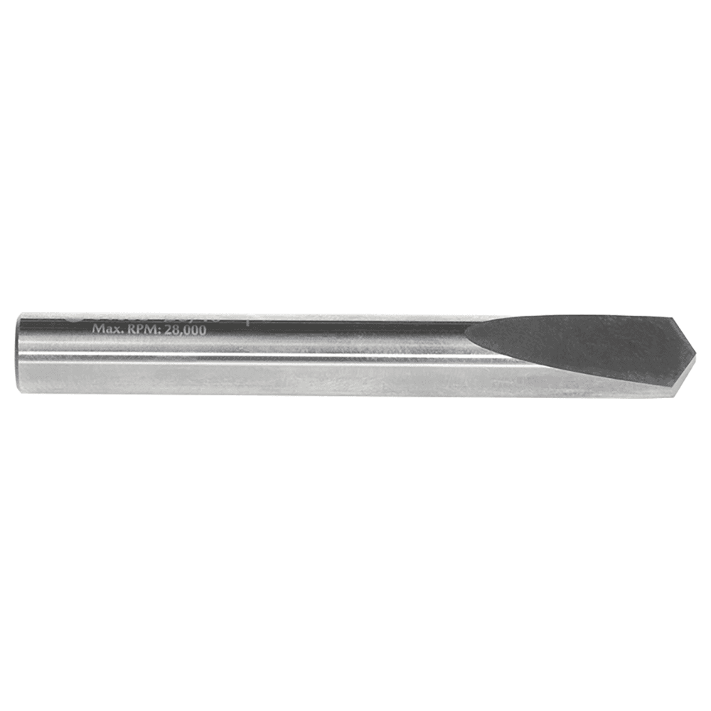5/16" Dia x 7/8" CNC Solid Carbide 118° Point Spade Drill Router Bit, 5/16" Shank Alt 2 - Image