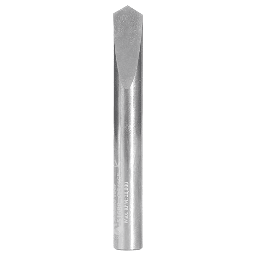 5/16" Dia x 7/8" CNC Solid Carbide 118° Point Spade Drill Router Bit, 5/16" Shank Main - Image