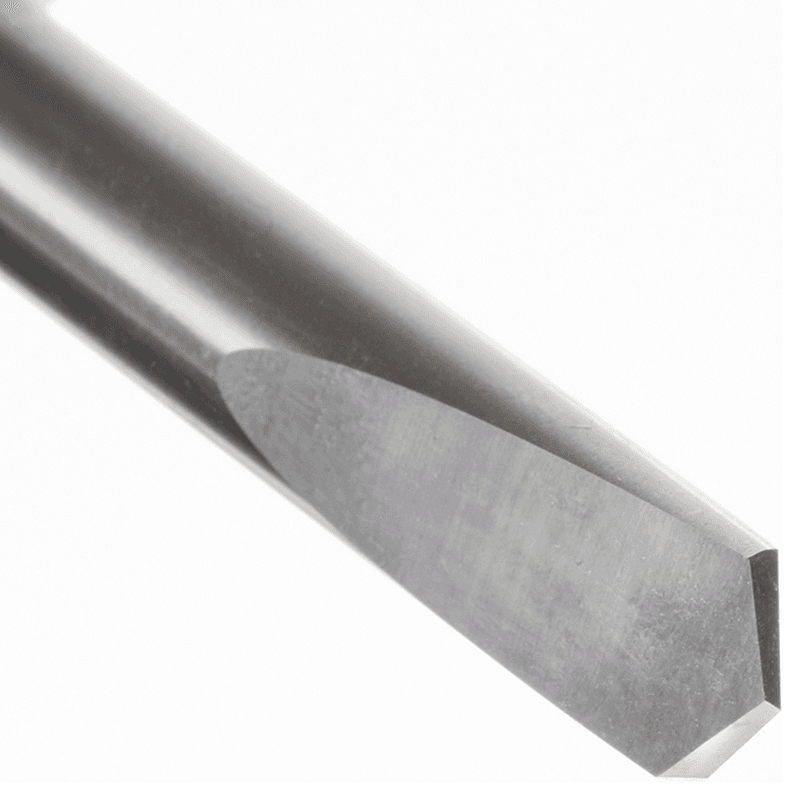 3/8" Dia x 1" CNC Solid Carbide 118° Point Spade Drill Router Bit, 3/8" Shank Alt 5 - Image