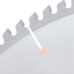 16" x 96 Teeth Aluminum/Non-Ferrous Metal Saw Blade - Alt Image 1