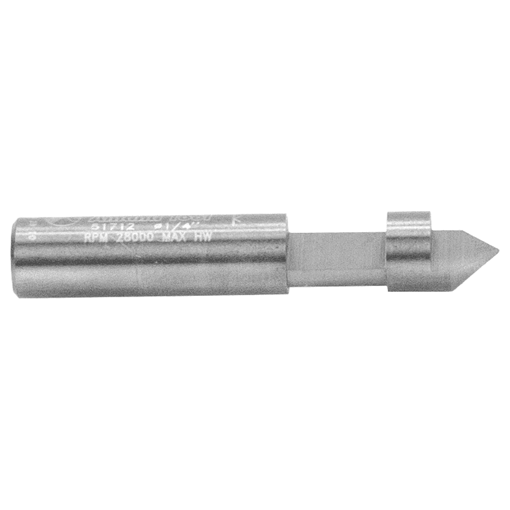1/4" Dia x 1/4" Solid Carbide Hole and Flush Cut , 1/4" Shank Alt 2 - Image