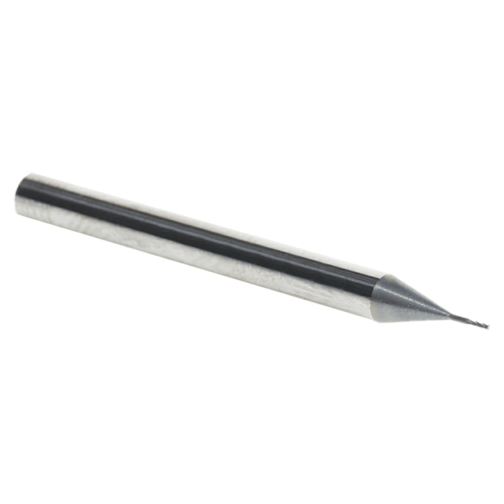 51720 0.015" AlTiN Coated CNC Steel Square Mini End Mill Bit, 4-Flute Alt 3 - Image