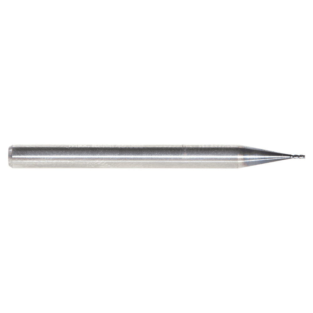 51721 0.020" AlTiN Coated CNC Steel Square Mini End Mill Bit, 4-Flute Alt 2 - Image