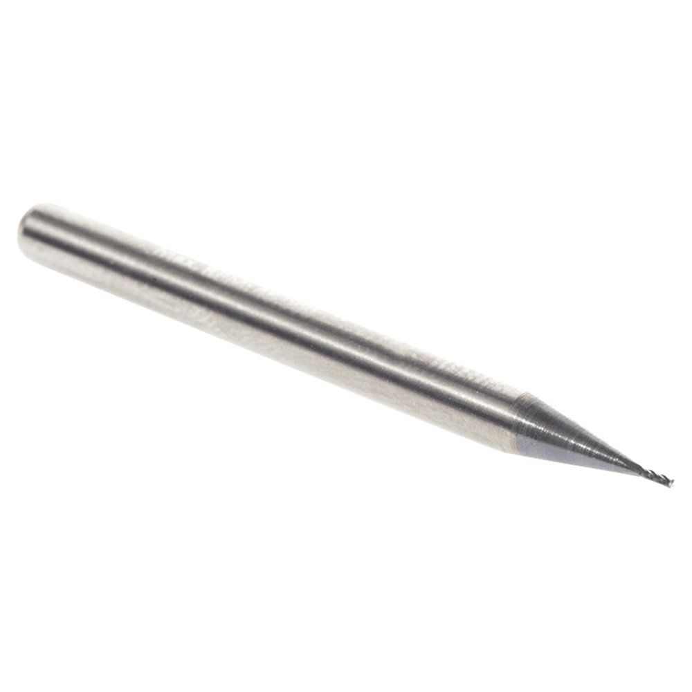 51721 0.020" AlTiN Coated CNC Steel Square Mini End Mill Bit, 4-Flute Alt 3 - Image