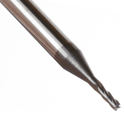 0.045" AlTiN Coated CNC Steel Square Mini End Mill Bit, 4-Flute Alt 3 - Image