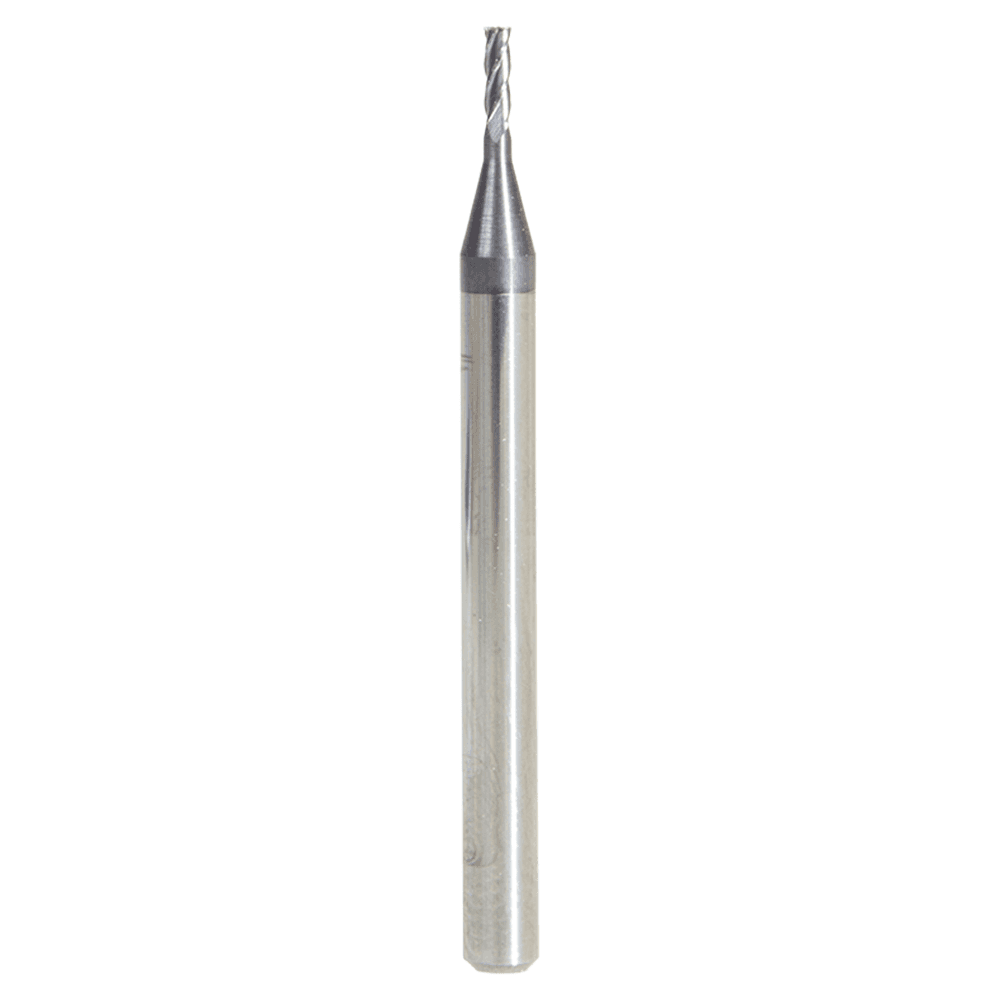 0.045" AlTiN Coated CNC Steel Square Mini End Mill Bit, 4-Flute Main - Image