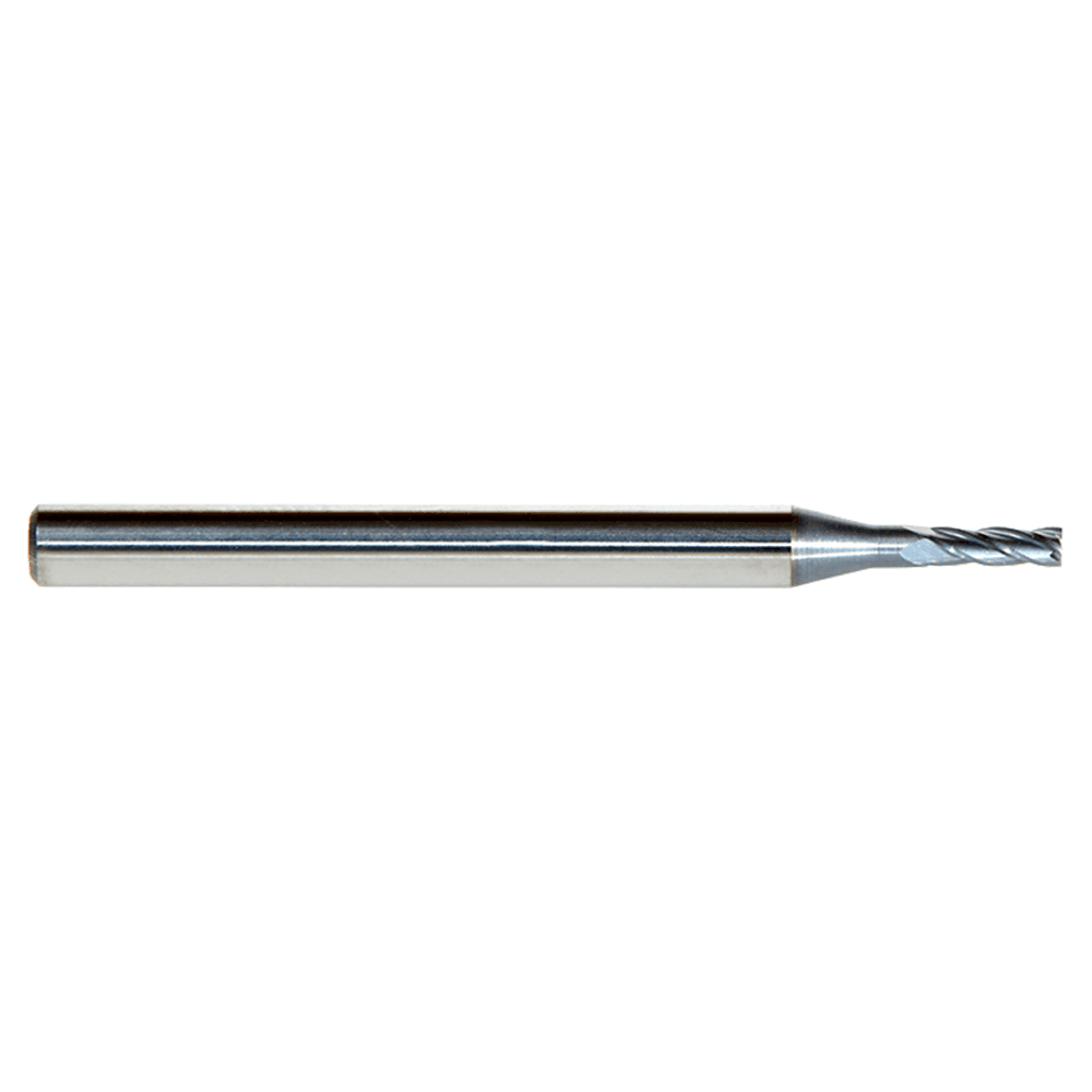 0.060" AlTiN Coated CNC Steel Square Mini End Mill Bit, 4-Flute Alt 2 - Image
