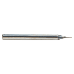 0.015" AlTiN Coated CNC Steel Ball End Mini Mill Bit, 2-Flute Alt 2 - Image