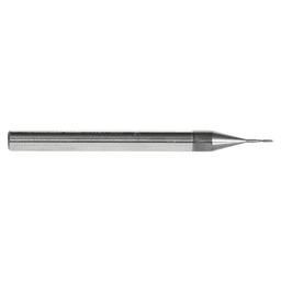0.020" AlTiN Coated CNC Steel Ball End Mini Mill Bit, 2-Flute Alt 2 - Image