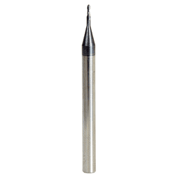 0.030" AlTiN Coated CNC Steel Ball End Mini Mill Bit, 2-Flute Main - Image