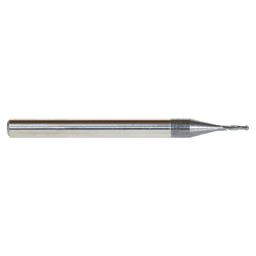 0.035" AlTiN Coated CNC Steel Ball End Mini Mill Bit, 2-Flute Alt 2 - Image