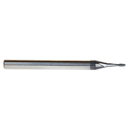 0.040" AlTiN Coated CNC Steel Ball End Mini Mill Bit, 2-Flute Alt 2 - Image