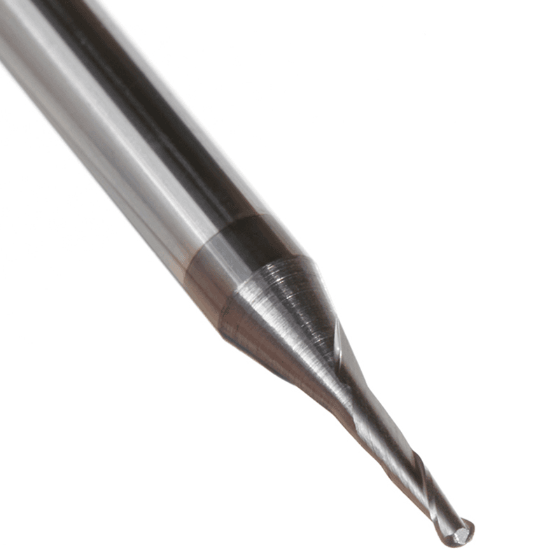 0.040" AlTiN Coated CNC Steel Ball End Mini Mill Bit, 2-Flute Alt 3 - Image