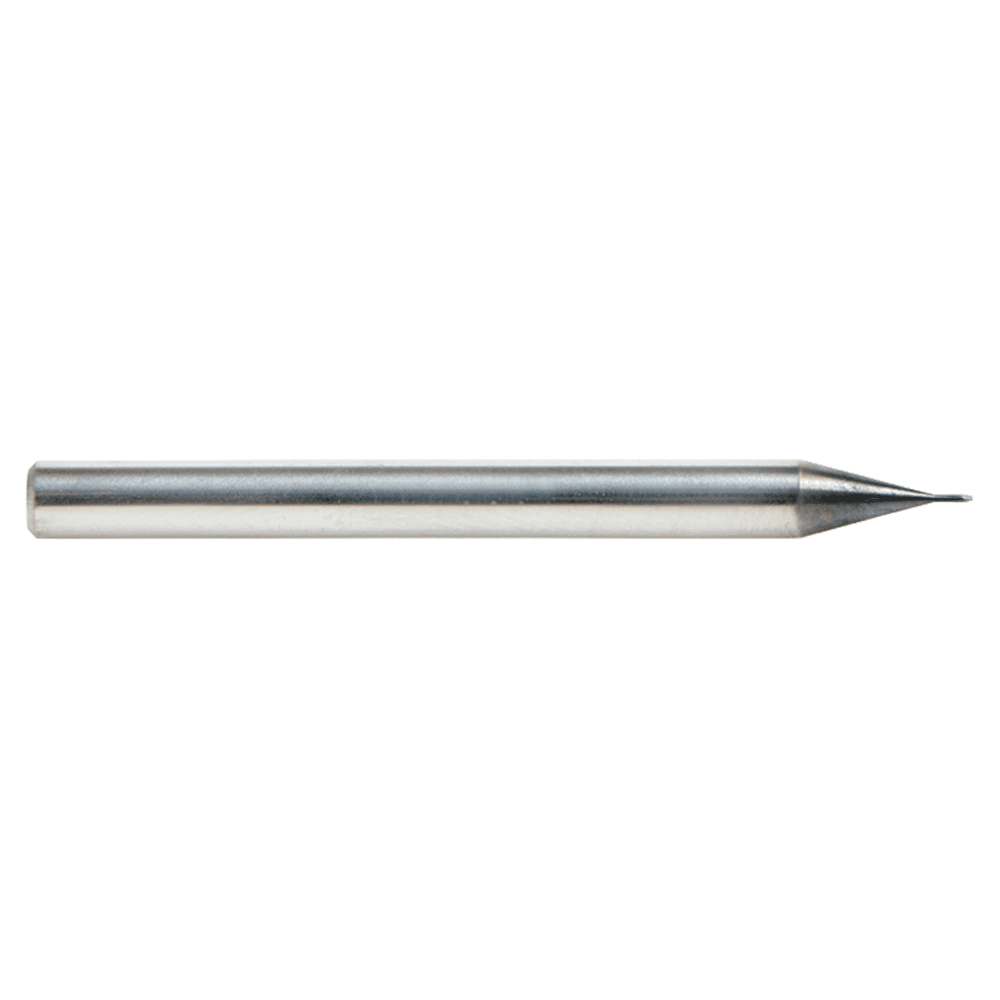 0.010" AlTiN Coated CNC Steel Ball End Mini Mill Bit, 4-Flute Alt 2 - Image