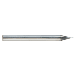 0.010" AlTiN Coated CNC Steel Ball End Mini Mill Bit, 4-Flute Alt 2 - Image