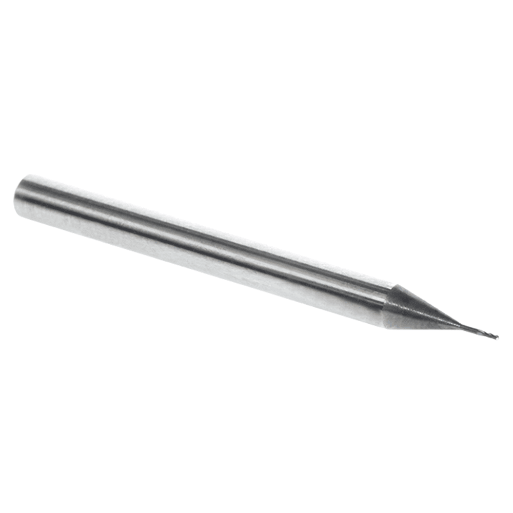 0.015" AlTiN Coated CNC Steel Ball End Mini Mill Bit, 4-Flute Alt 3 - Image
