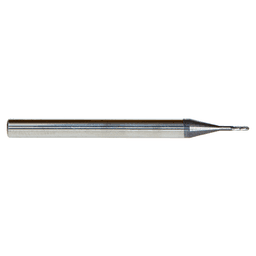 0.030" AlTiN Coated CNC Steel Ball End Mini Mill Bit, 4-Flute Alt 2 - Image