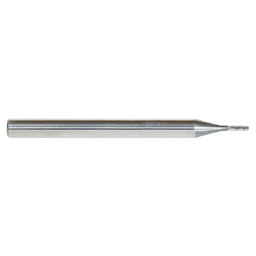 0.035" AlTiN Coated CNC Steel Ball End Mini Mill Bit, 4-Flute Alt 2 - Image