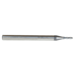 0.050" AlTiN Coated CNC Steel Ball End Mini Mill Bit, 4-Flute Alt 2 - Image