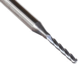 0.060" AlTiN Coated CNC Steel Ball End Mini Mill Bit, 4-Flute Alt 3 - Image