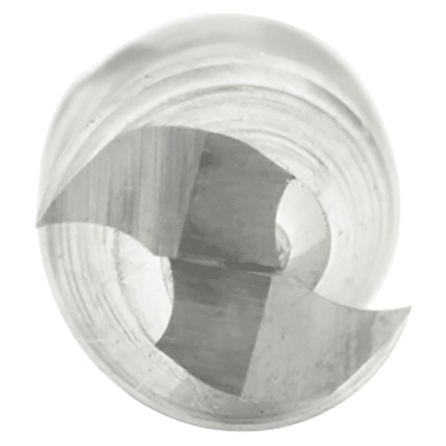 1/4" Dia x 1" Solid Carbide CNC Spiral 'O' Double Flute, Plastic Cutting, 1/4" Shank, 2-1/2" Long Up-Cut Router Bit Alt 4 - Image