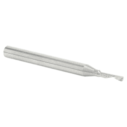 1/16" x 1-1/2" x 1/4" Down-Cut 'O' Aluminum Cutting CNC Spiral Router Bit, 1-Flute, 1/8" shank Alt 3 - Image