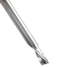 1/8" Dia x 1/4" Solid Carbide CNC Spiral 'O' Single Flute, Aluminum Cutting, 1/8" Shank, Down-Cut Alt 4 - Image