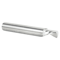 1/4" Dia x 3/8" Solid Carbide CNC Spiral 'O' Single Flute, Aluminum Cutting, 1/4" Shank, Down-Cut Alt 3 - Image